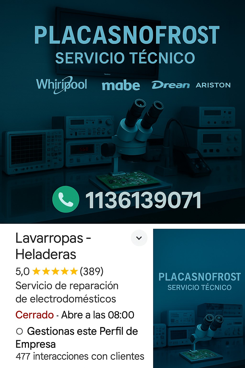 PLACASNOFROST Presentación
